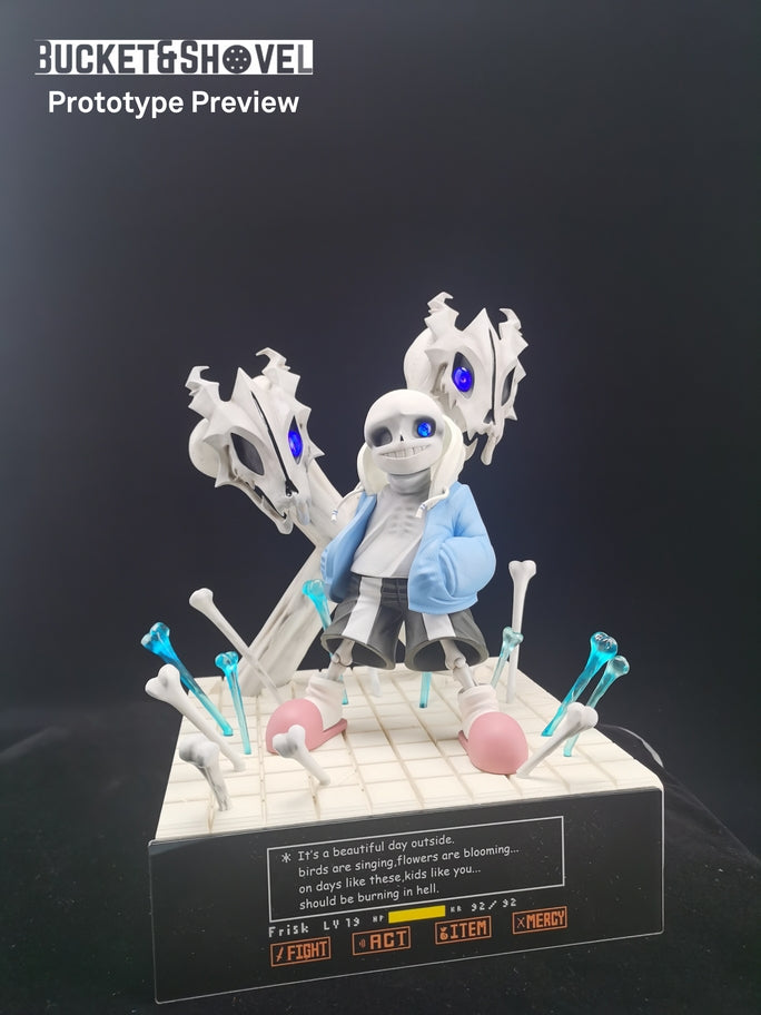 * In Stock * Extra Edition Improved LED Eyes! GamePlayer Studio Undertale Sans