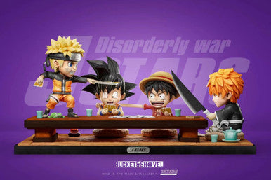 * In Stock * 7Stars Studio Naruto&One Piece&Bleach&Dragon Ball All Stars Naruto Luffy Ichigo and Goku