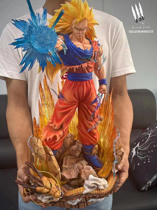 Scratch Studio Dragon Ball Super Saiyan 3 Goku