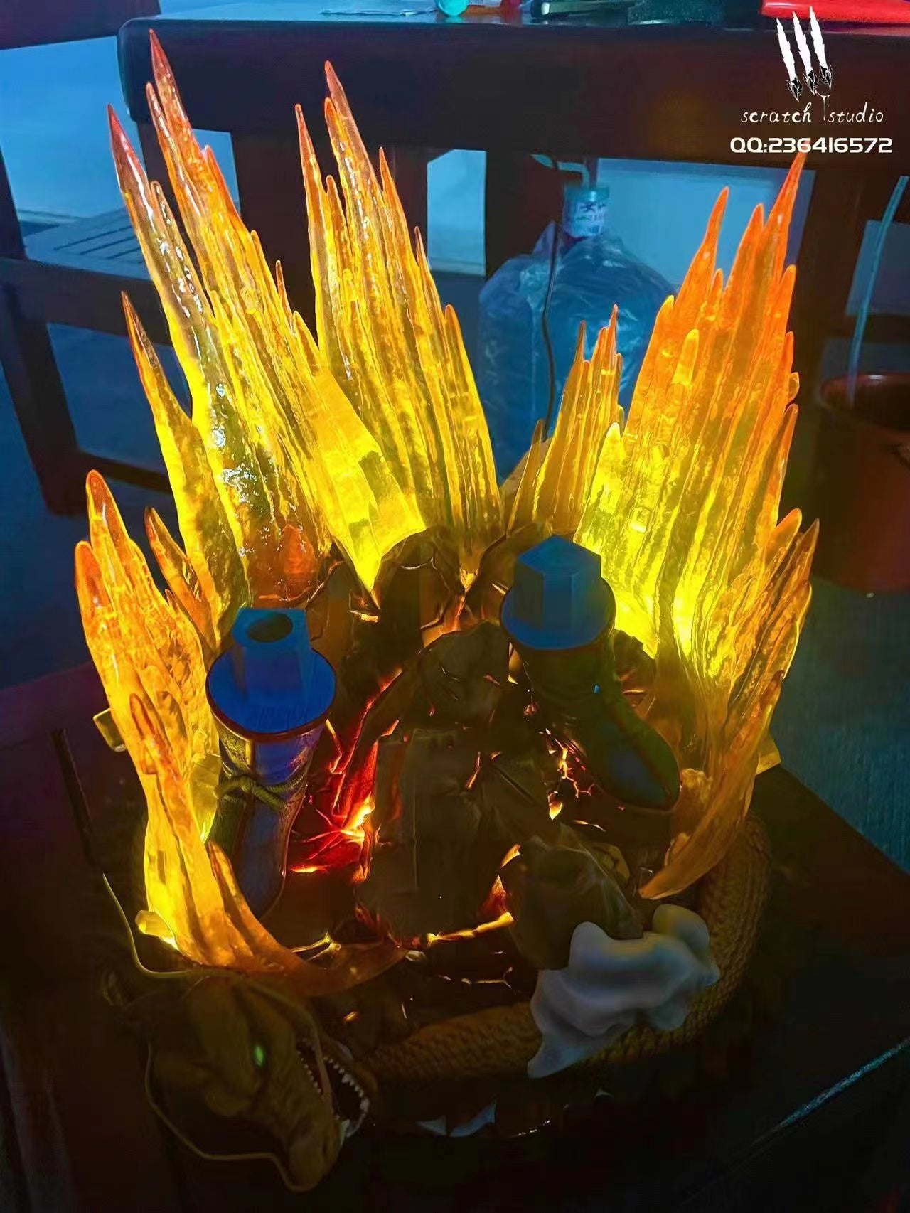 Scratch Studio Dragon Ball Super Saiyan 3 Goku