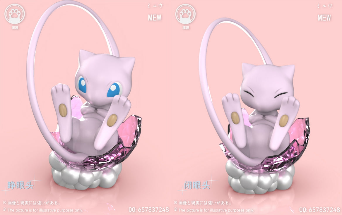 * In Stock * WangWang Studio Pokémon Mew Resin Statue