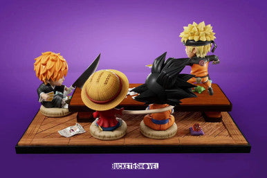 * In Stock * 7Stars Studio Naruto&One Piece&Bleach&Dragon Ball All Stars Naruto Luffy Ichigo and Goku