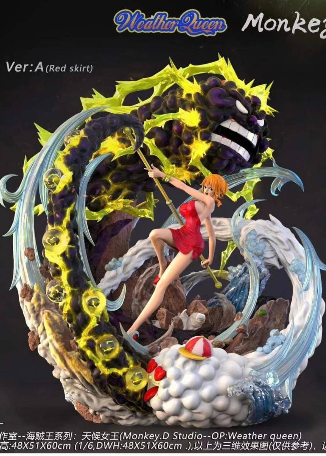 In stock Monkey D Studio Nami Resin Statue