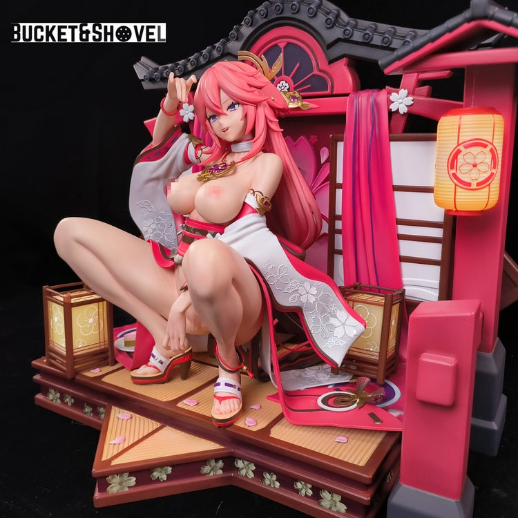 * In Stock * Lazy Dog Studio Genshin Impact Yae Miko 1/4 Resin Statue