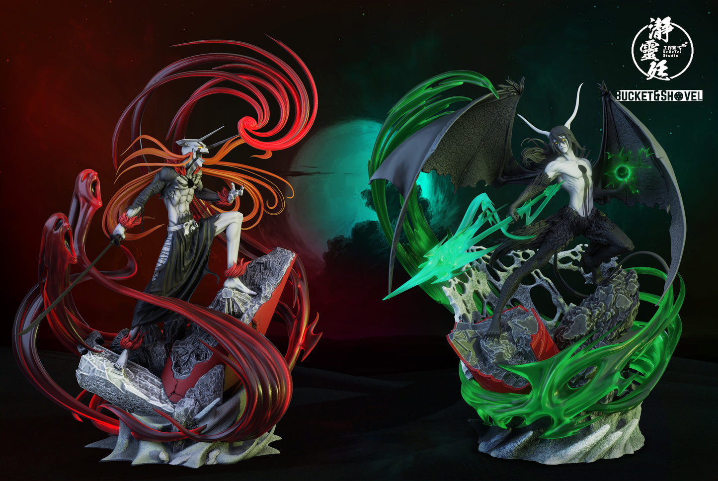 * In Stock * Sereitei Studio Bleach Ulquiorra·Cifer Resin Statue