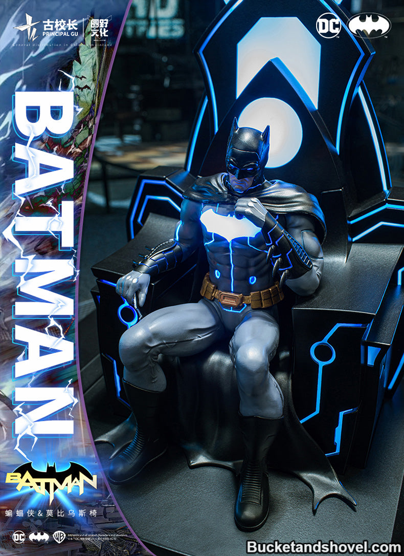 * In Stock * Principal Gu Studio Batman&Mobius Chair Resin Statue