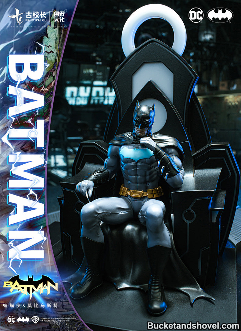 * In Stock * Principal Gu Studio Batman&Mobius Chair Resin Statue