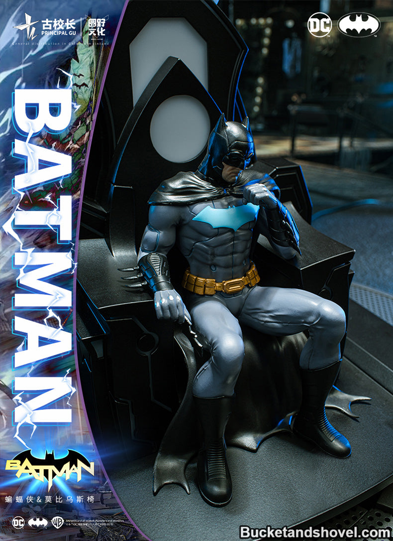 * In Stock * Principal Gu Studio Batman&Mobius Chair Resin Statue