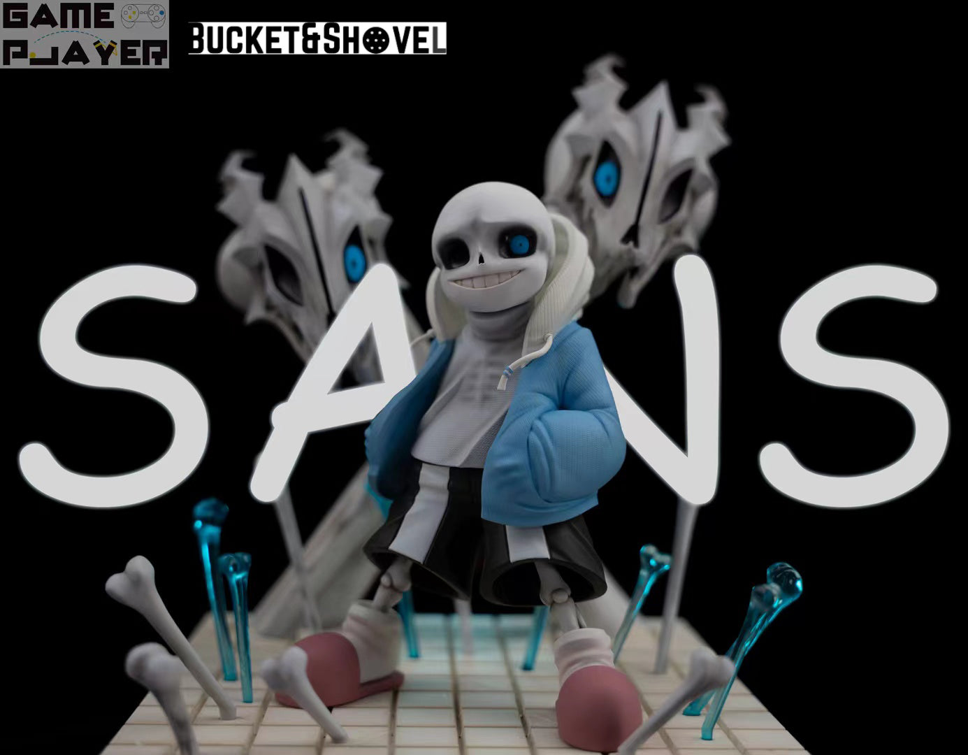 * In Stock * Extra Edition Improved LED Eyes! GamePlayer Studio Undertale Sans