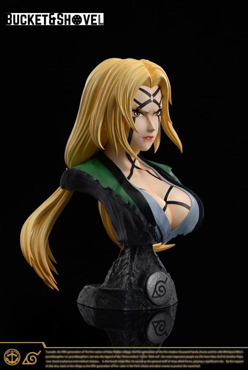 * In Stock * JuLang Studio Naruto 1/4 Ratio The Will of Fire 7 Hokages Bust Series Vol.5 Tsunade Resin Statue