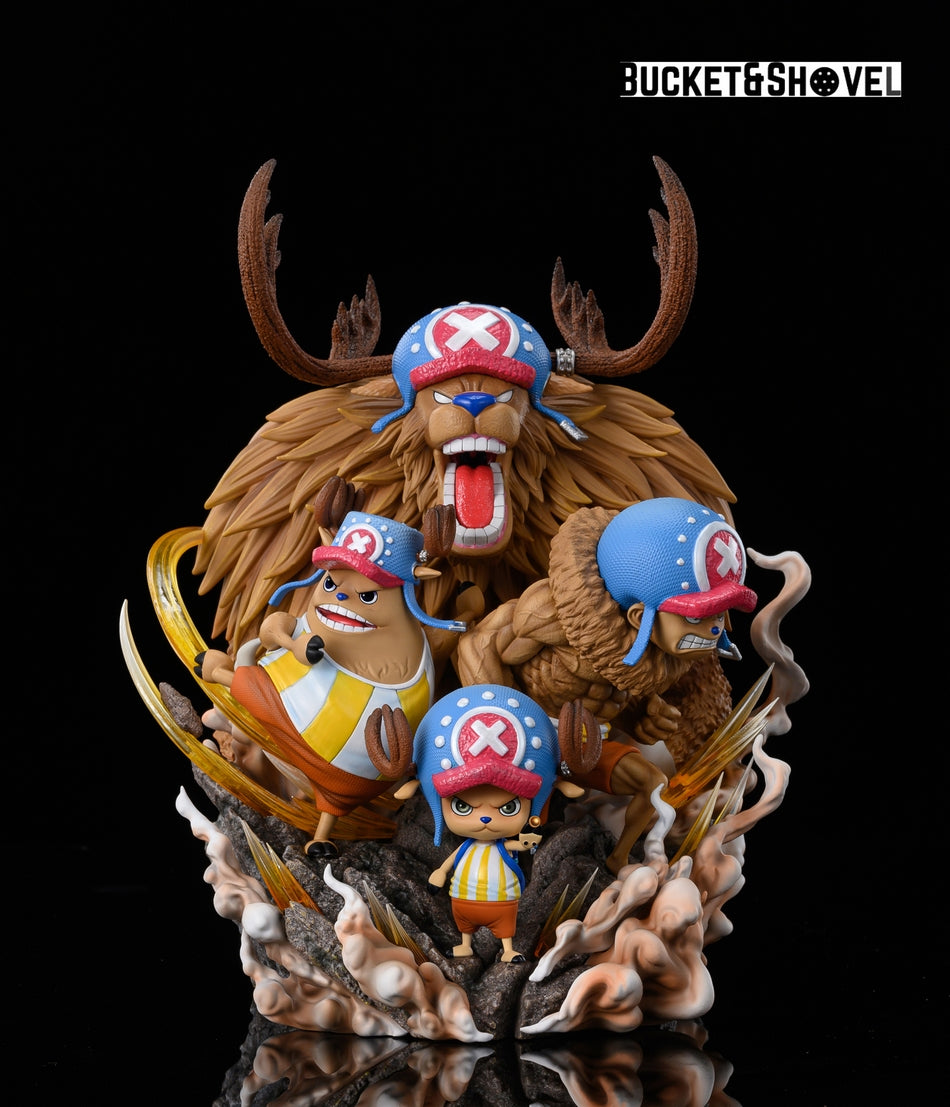 * In Stock * SSR Studio One Piece four forms Tony Tony Chopper Resin S ...